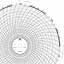 Foxboro 899074  Ink Writing Circular Chart