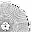 Foxboro 899145  Ink Writing Circular Chart