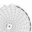 Honeywell 24001660-186  Ink Writing Circular Chart