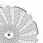 Honeywell 24001661-148  Ink Writing Circular Chart