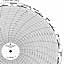 Foxboro 89L423  Ink Writing Circular Chart