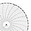 ABB Kent-Taylor 500P1225-198  Ink Writing Circular Chart