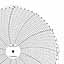ABB Kent-Taylor 500P1225-6  Ink Writing Circular Chart