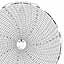 Dickson 414 Ink Writing Circular Chart with Pilot Hole 