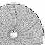 Dickson 428 Ink Writing Circular Chart with Pilot Hole 