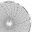 Dickson 431 Ink Writing Circular Chart with Pilot Hole 