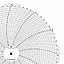 ABB Kent-Taylor 500P1225-118  Ink Writing Circular Chart