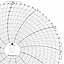 ABB Kent-Taylor 500P1225-604  Ink Writing Circular Chart