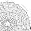 Honeywell 680015-658  Ink Writing Circular Chart
