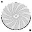 Honeywell 1628T  Ink Writing Circular Chart