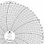 ABB Kent-Taylor 500P1225-519  Ink Writing Circular Chart