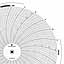Foxboro 808025  Ink Writing Circular Chart