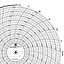Foxboro 808057-A  Ink Writing Circular Chart