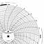 Foxboro 808121  Ink Writing Circular Chart