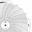 Foxboro 808221  Ink Writing Circular Chart