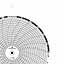 Foxboro 76886  Ink Writing Circular Chart