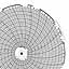 Honeywell 24001661-218  Ink Writing Circular Chart