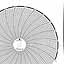 ABB Kent-Taylor 500P1225-1 MIL  Ink Writing Circular Chart
