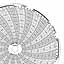 Honeywell 24001661-102  Ink Writing Circular Chart