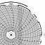 Honeywell 24001661-116  Ink Writing Circular Chart