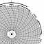 Honeywell 24001661-129  Ink Writing Circular Chart