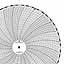 ABB Kent-Taylor 500P1267-10  Ink Writing Circular Chart