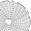 Honeywell 24001661-228  Ink Writing Circular Chart