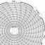 Honeywell 24001661-643  Ink Writing Circular Chart