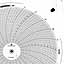 Foxboro 808475  Ink Writing Circular Chart