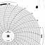 Foxboro 808512  Ink Writing Circular Chart