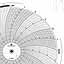 Foxboro 808531  Ink Writing Circular Chart