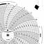 Foxboro 808656  Ink Writing Circular Chart