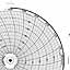 Honeywell 24001660-003  Ink Writing Circular Chart