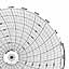 Honeywell 24001660-004  Ink Writing Circular Chart