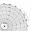 Honeywell 24001660-009  Ink Writing Circular Chart