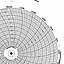 Honeywell 24001660-010  Ink Writing Circular Chart
