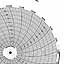 Honeywell 24001660-013  Ink Writing Circular Chart