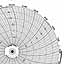 Honeywell 24001660-021  Ink Writing Circular Chart