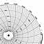 Honeywell 24001660-025  Ink Writing Circular Chart