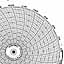 Honeywell 24001660-026  Ink Writing Circular Chart