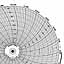 Honeywell 24001660-028  Ink Writing Circular Chart
