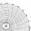Honeywell 24001660-043  Ink Writing Circular Chart