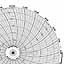 Honeywell 24001660-047  Ink Writing Circular Chart