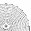 Honeywell 24001660-052  Ink Writing Circular Chart
