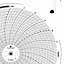 Foxboro 808864  Ink Writing Circular Chart