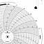 Foxboro 808921  Ink Writing Circular Chart