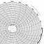 Honeywell 24001660-072  Ink Writing Circular Chart
