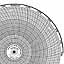 Honeywell 24001660-096  Ink Writing Circular Chart
