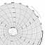 Honeywell 24001660-113  Ink Writing Circular Chart