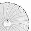 ABB Kent-Taylor 500P1225-165  Ink Writing Circular Chart